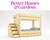 Better Homes & Gardens branded modern wooden bed with integrated steps and storage drawers.