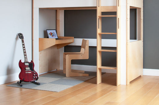 Cabina hanging desk-angled view-Casa Kids
