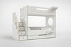 Marino Bunk Bed with Stairs-Casa Kids