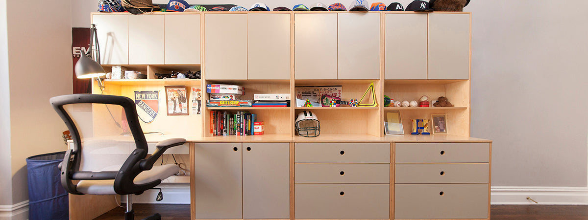 space saving storage systems from Casa Kids