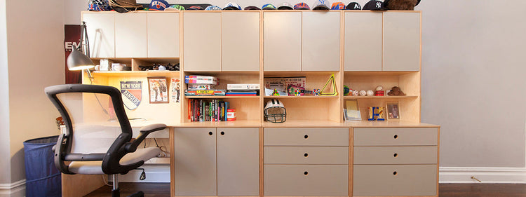 space saving storage systems from Casa Kids