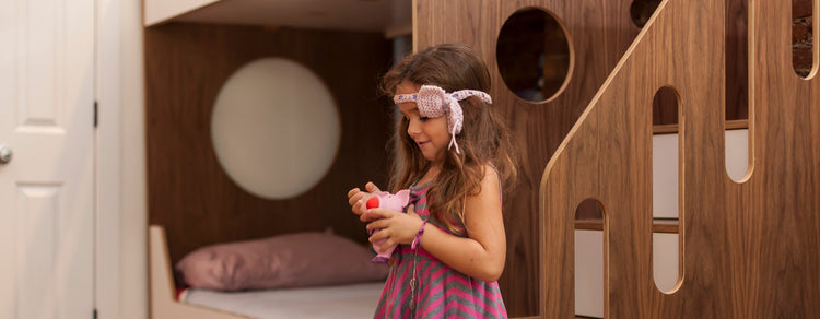 Pre-owned children's furniture from Casa Kids - bunk bed with desk