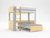 Cabina L-shaped Loft Bed