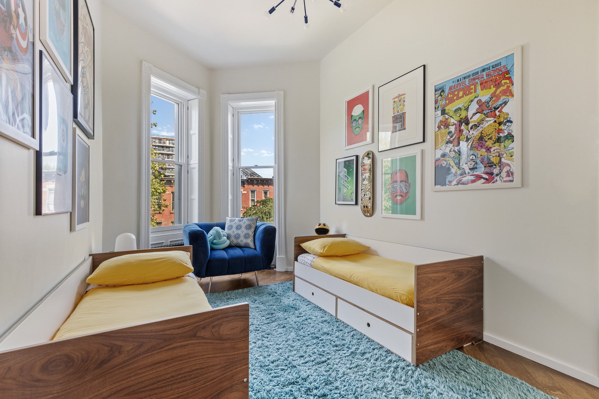 Two Junior-size daybeds w/storage drawers