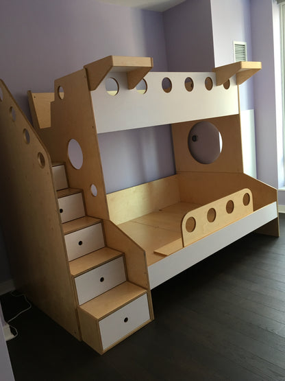 Marino bunk bed twin over full