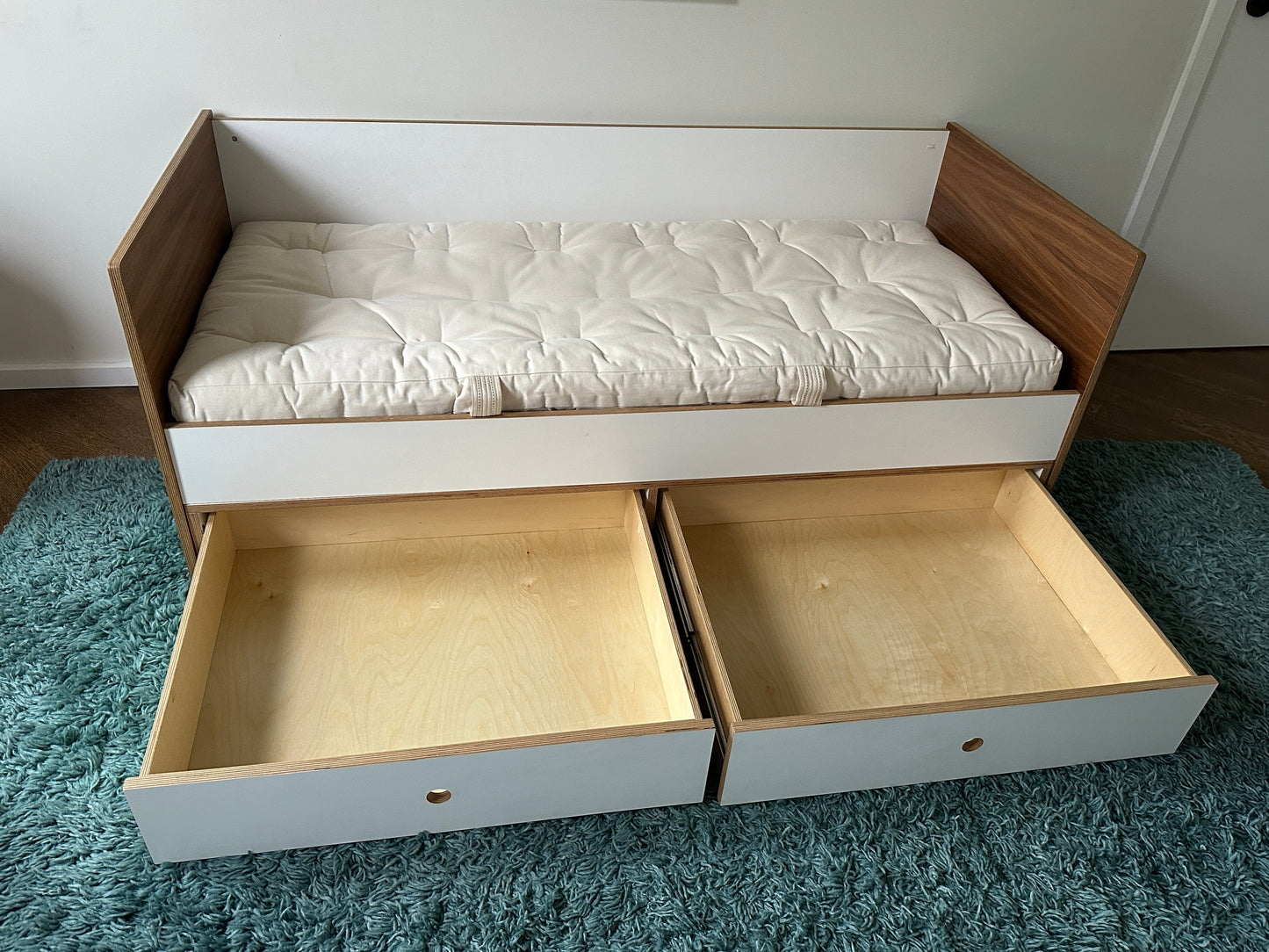 Two Junior-size daybeds w/storage drawers