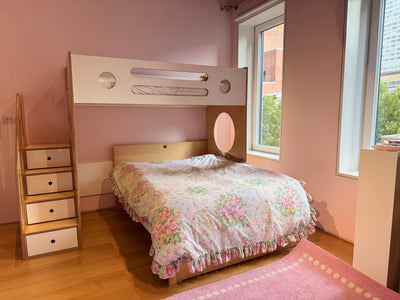 Marino L-shaped twin over full-Casa Kids