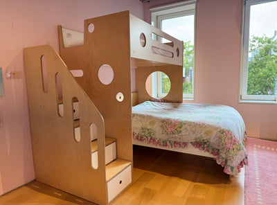 Marino L-shaped twin over full-Casa Kids