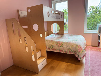 Marino L-shaped twin over full-Casa Kids