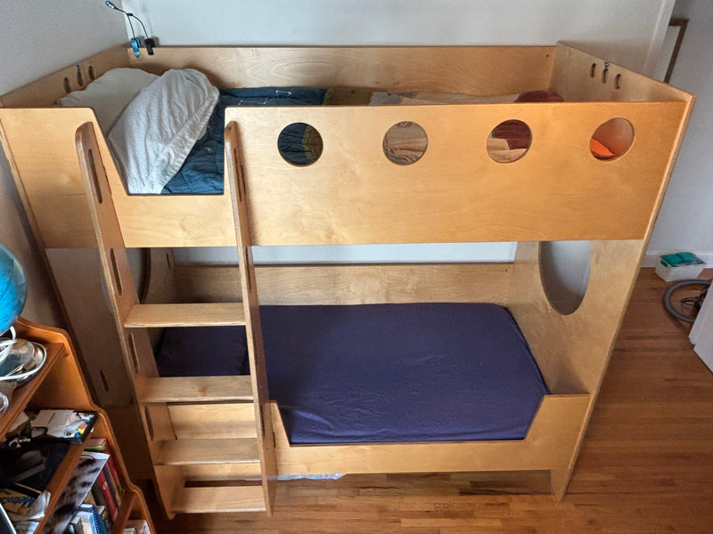 Birch Marino bunk bed w/ladder-Casa Kids