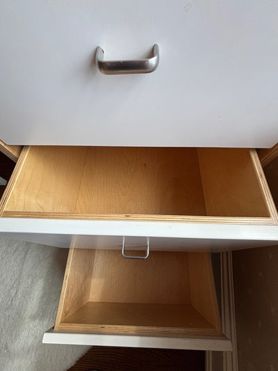Custom Birch and white loft bed