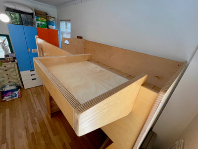 ALL BIRCH TWO MARINO LOFT BEDS