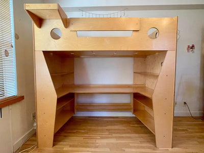 ALL BIRCH TWO MARINO LOFT BEDS