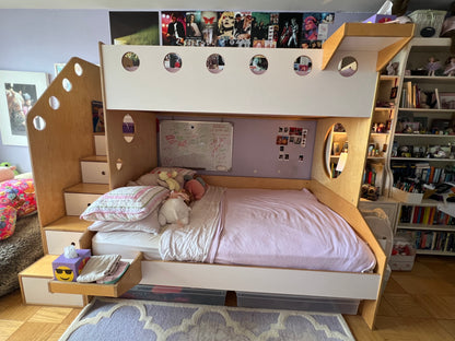 Marino bunk bed twin over full