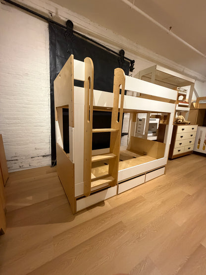 Twin Cabina Bunk Bed with Ladder