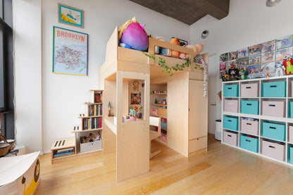 Aspen Loft Bed-side view,distant-casa kids 