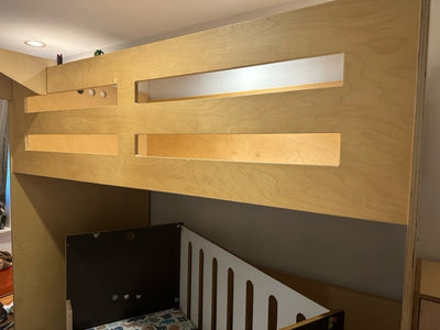 LOFT BED WITH STAIRS