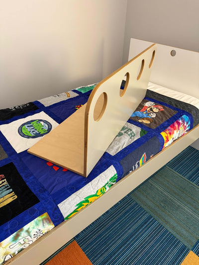 Marino Twin Bed-safety rail