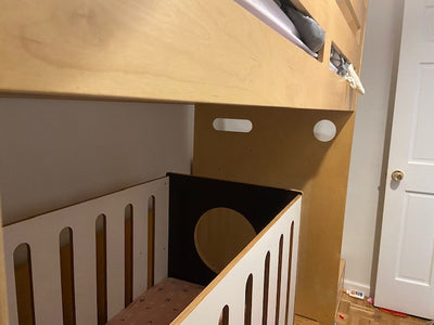 LOFT BED WITH STAIRS