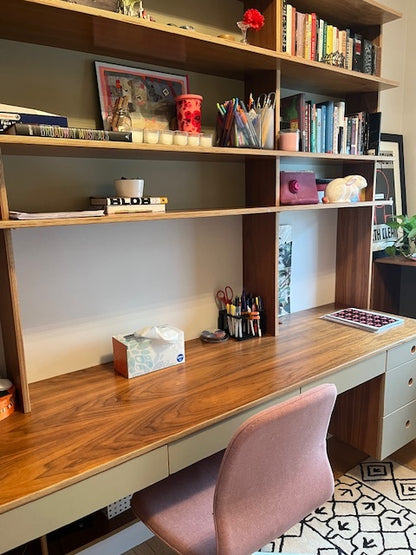 desk lateral view - casa kids