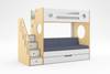 Marino Loft over Daybed with Stairs-Casa Kids