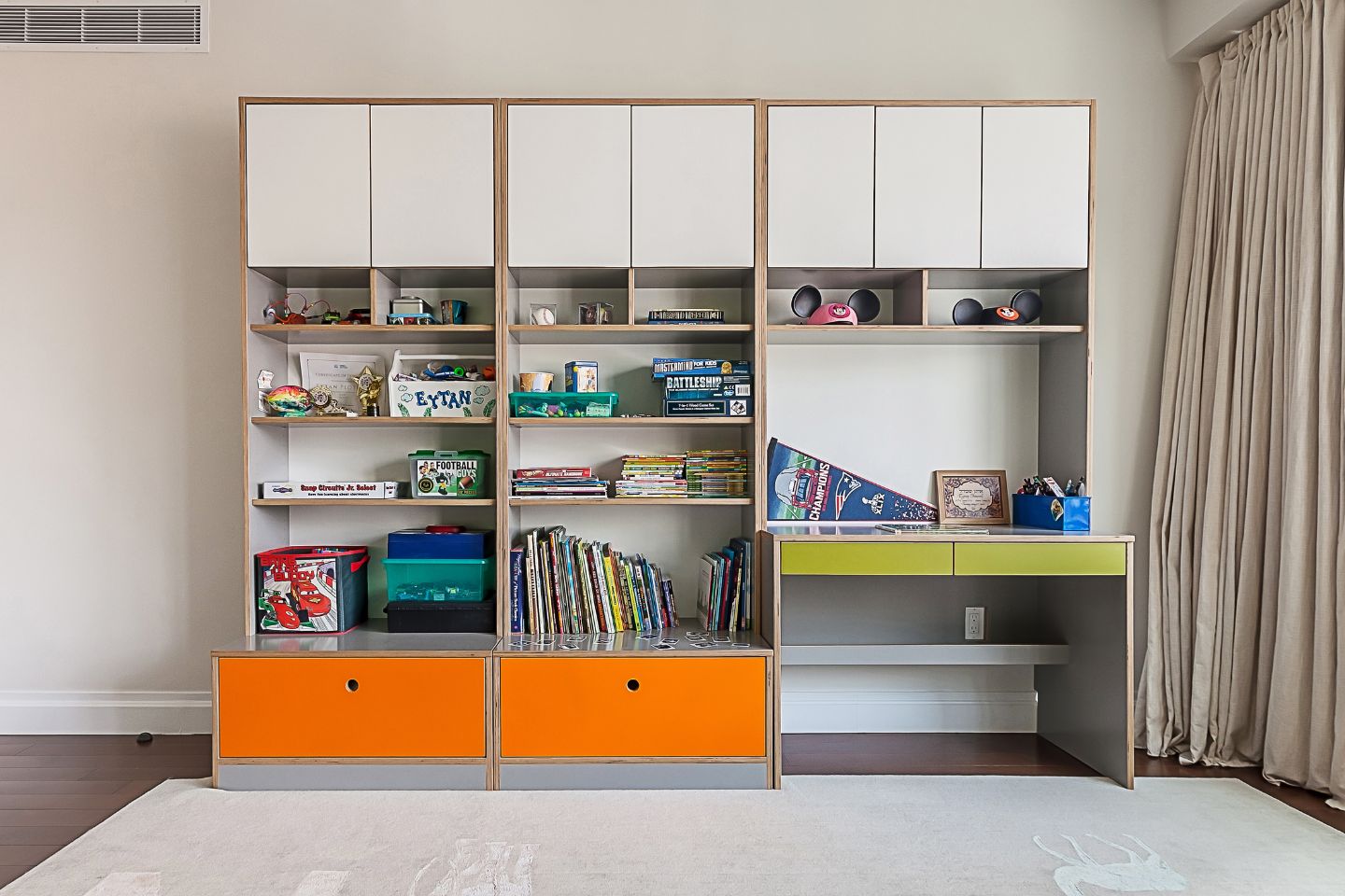 Buy a Modular Storage Cabinet with Bench \u0026 Shelves Online, image size:1440x960
