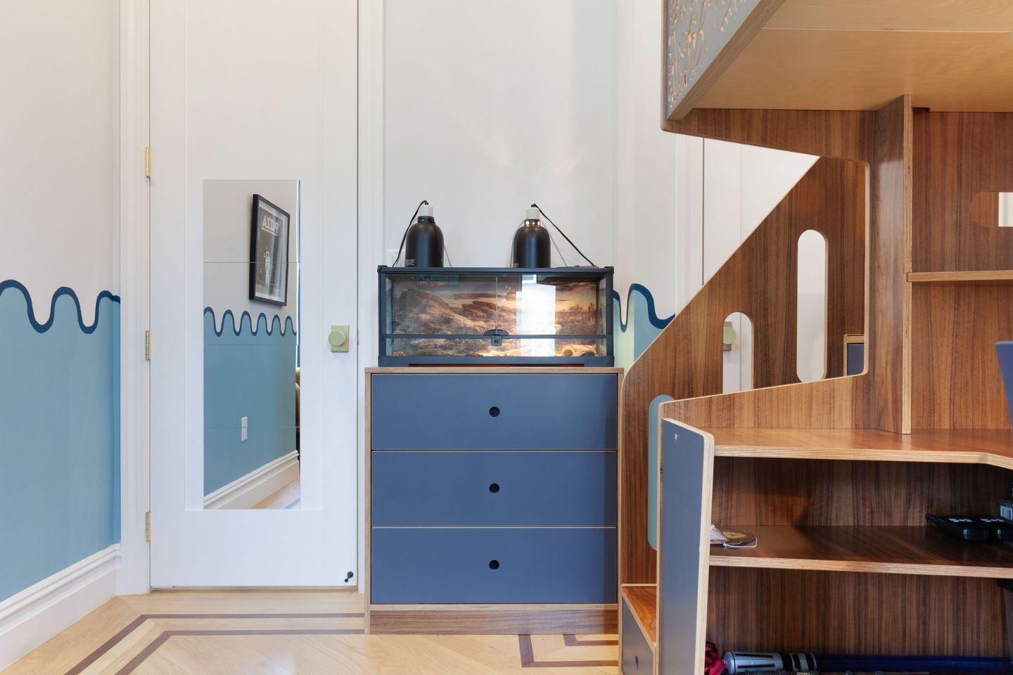 Modular Four Drawer Dresser | 3 Foot Wide Dresser