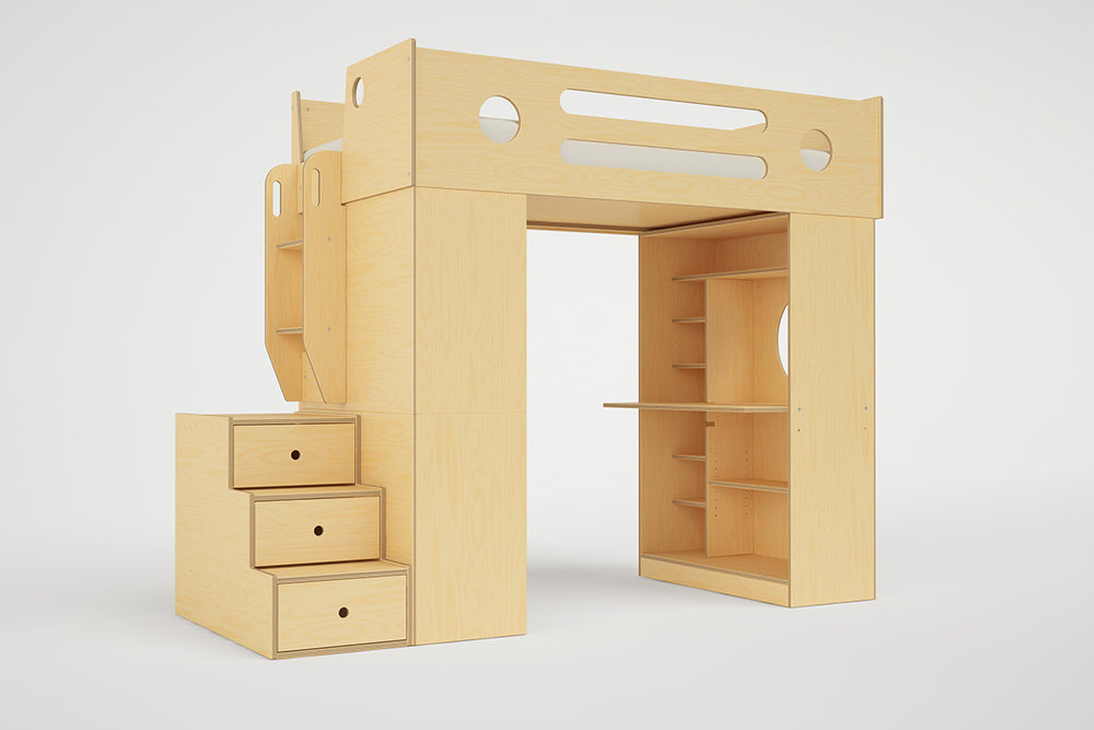 Dumbo Loft Bed Low-Casa Kids
