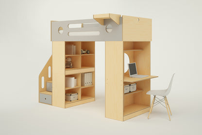 Dumbo Loft Bed Low-Casa Kids