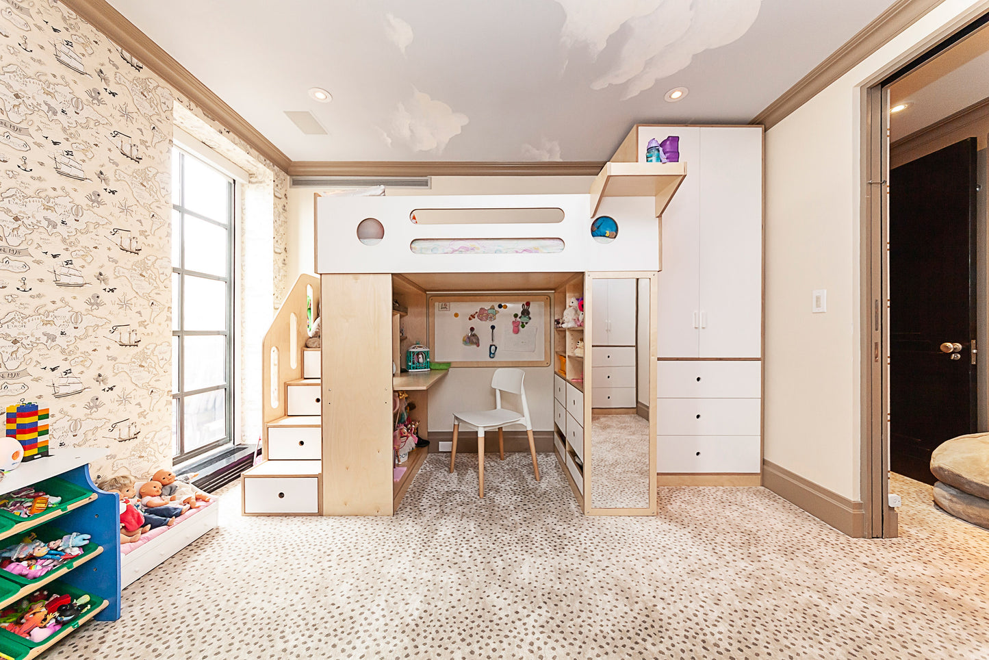 Dumbo Loft Bed with Stairs-Casa Kids