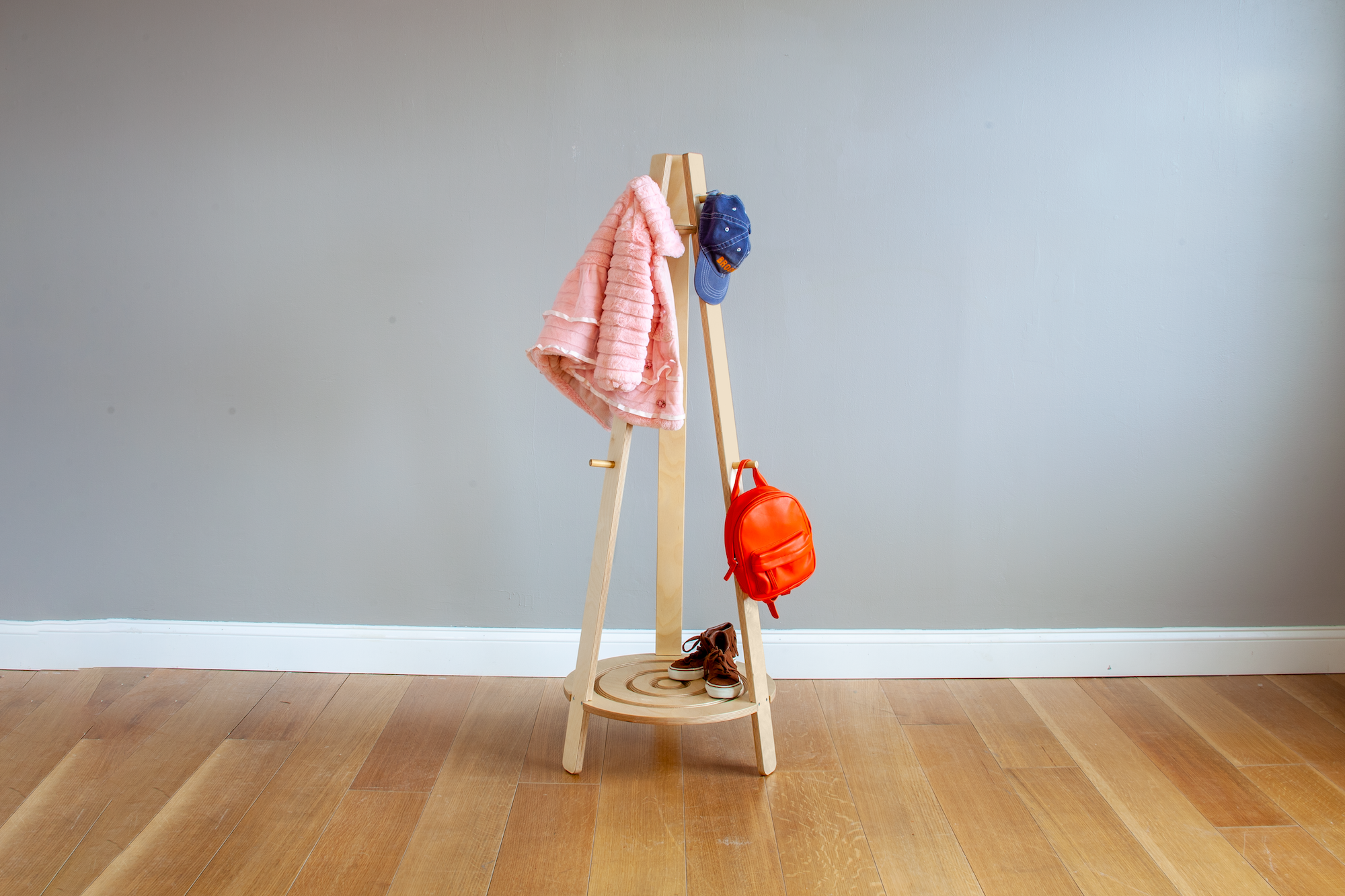 Preschool coat discount rack