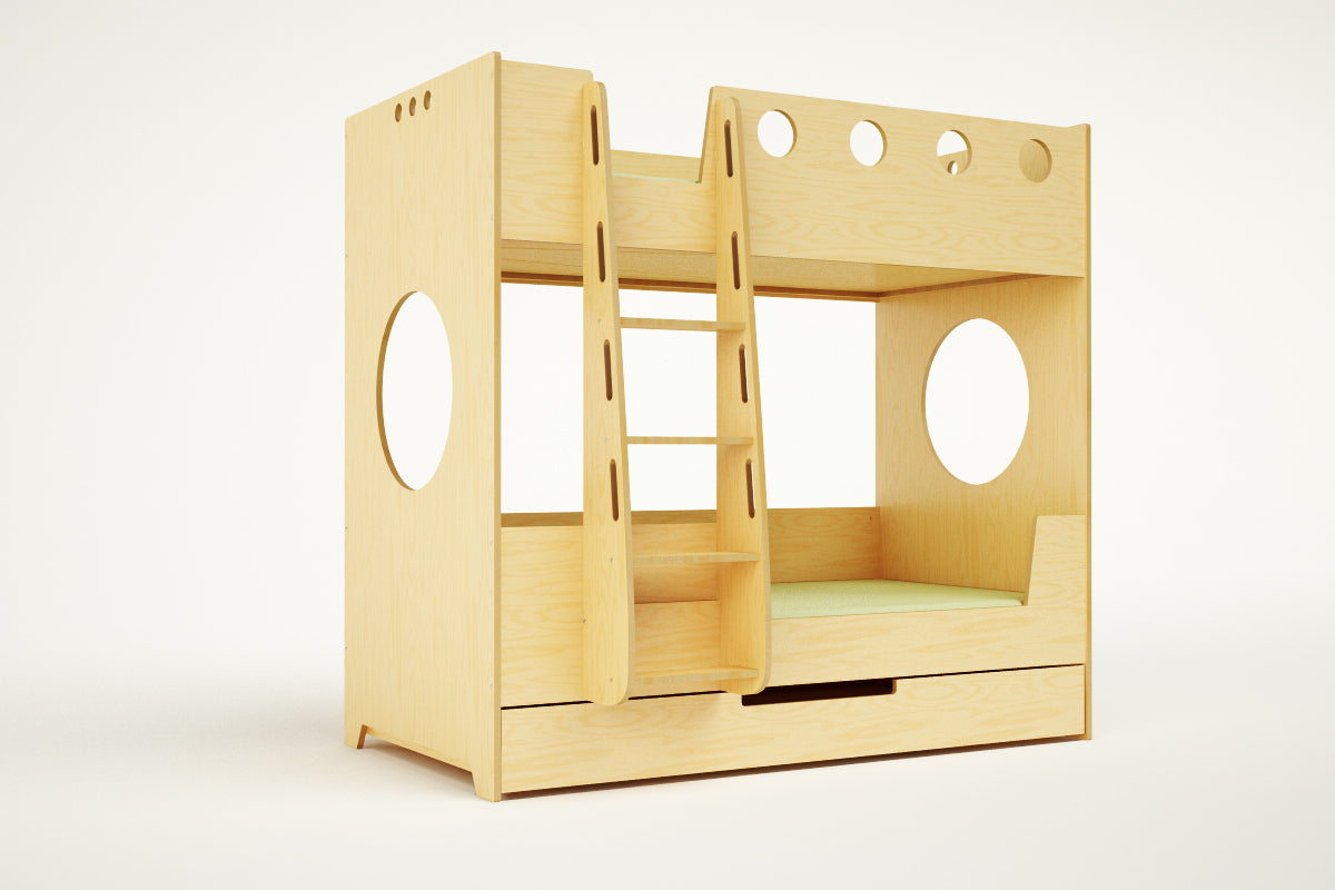Trundle Bed-Casa Kids