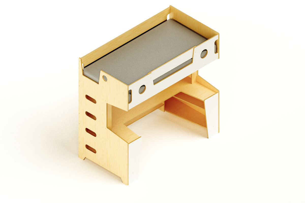 Marino Loft Bed-Casa Kids