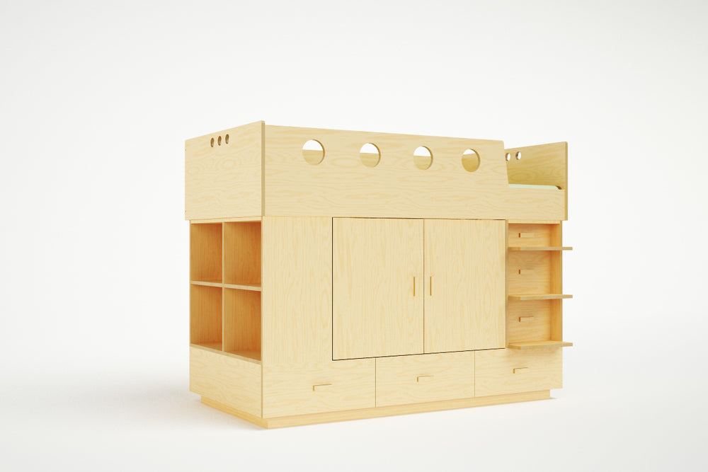 Dumbo Closet Bed-Casa Kids