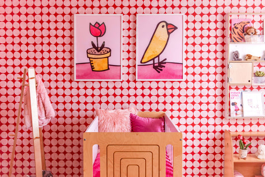 Katie Merz Framed Artwork-Casa Kids