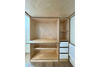 Full Size Loft Bed w/Stairs & Desk - Birch & White