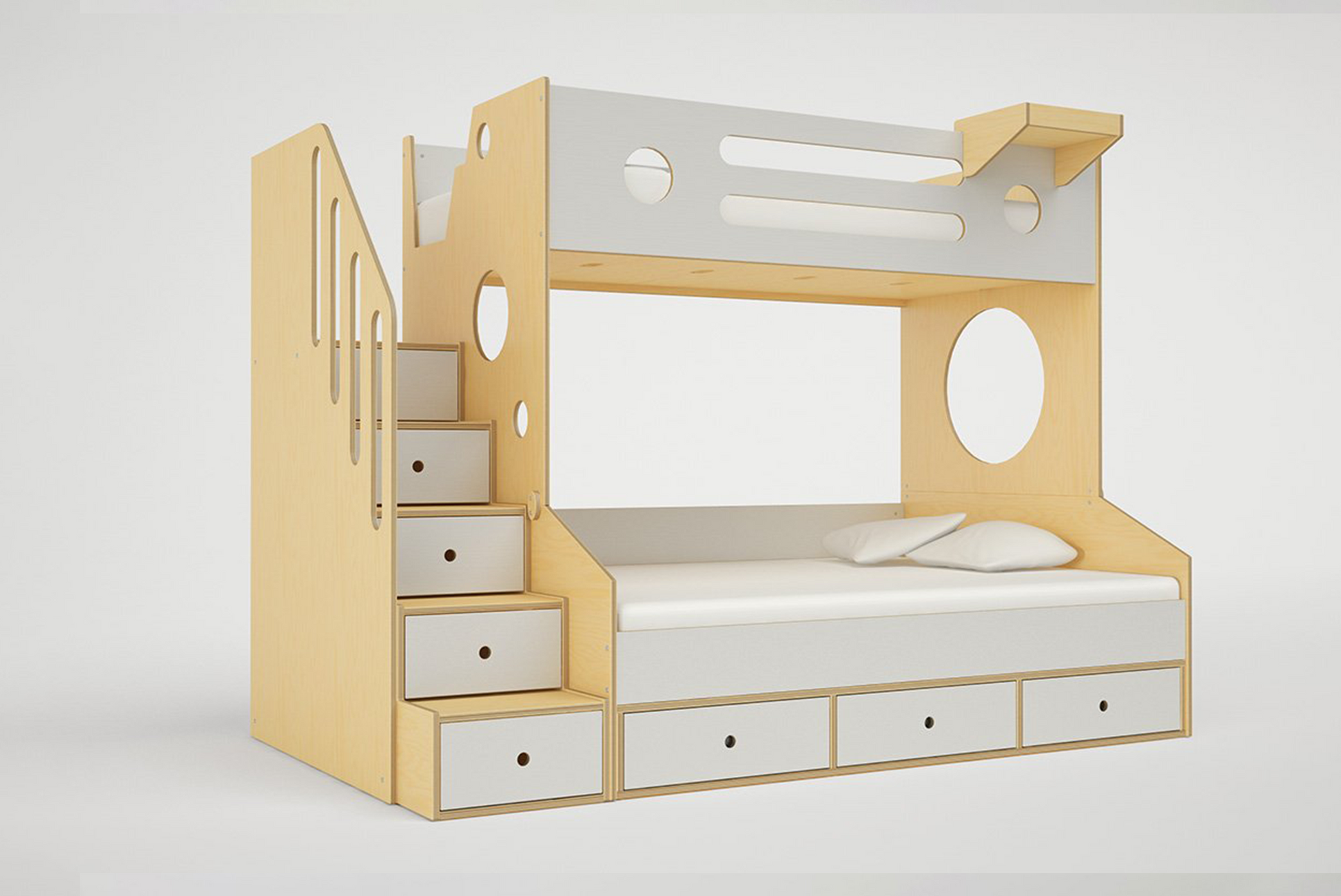 Marino Bunk Bed Twin over Full-Casa Kids