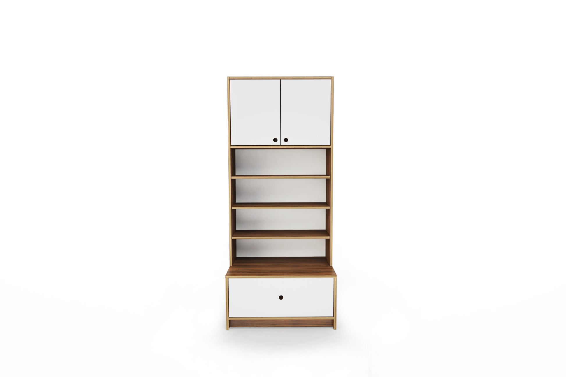 Modulor Low Storage w/ Bench-Casa Kids