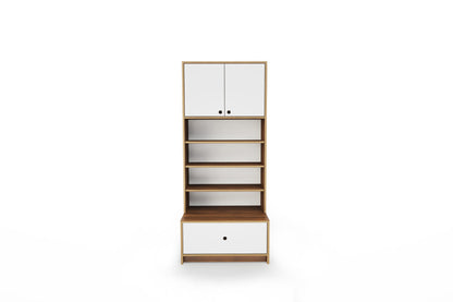 Modulor Low Storage w/ Bench-Casa Kids